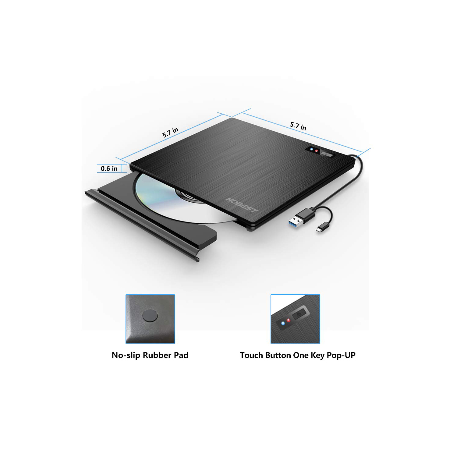forstyrrelse riffel Tal højt External DVD Drive - USB 3.0 and Type-C Interface | Advantage Software