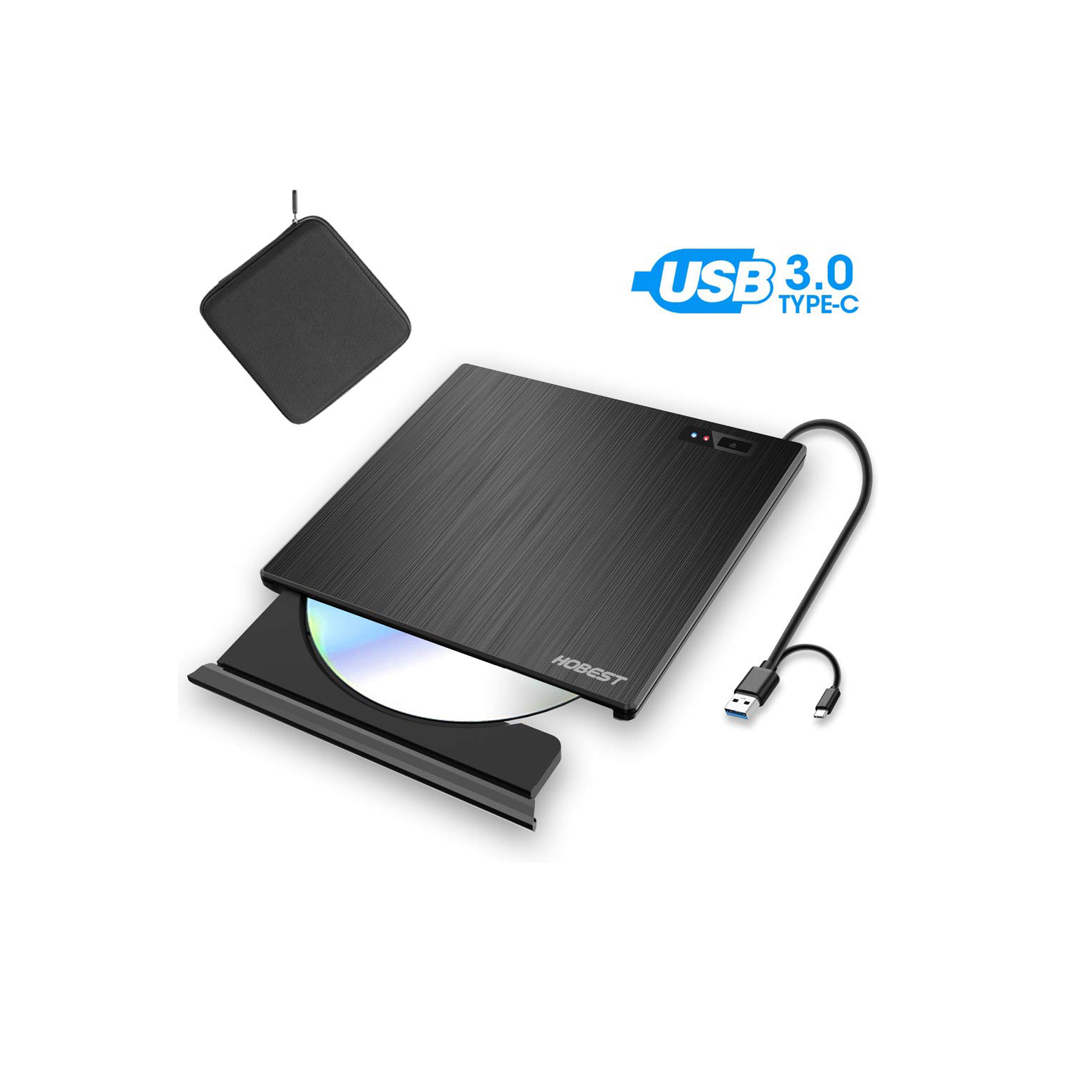 External DVD Drive USB 3.0 and Type-C Interface | Advantage Software