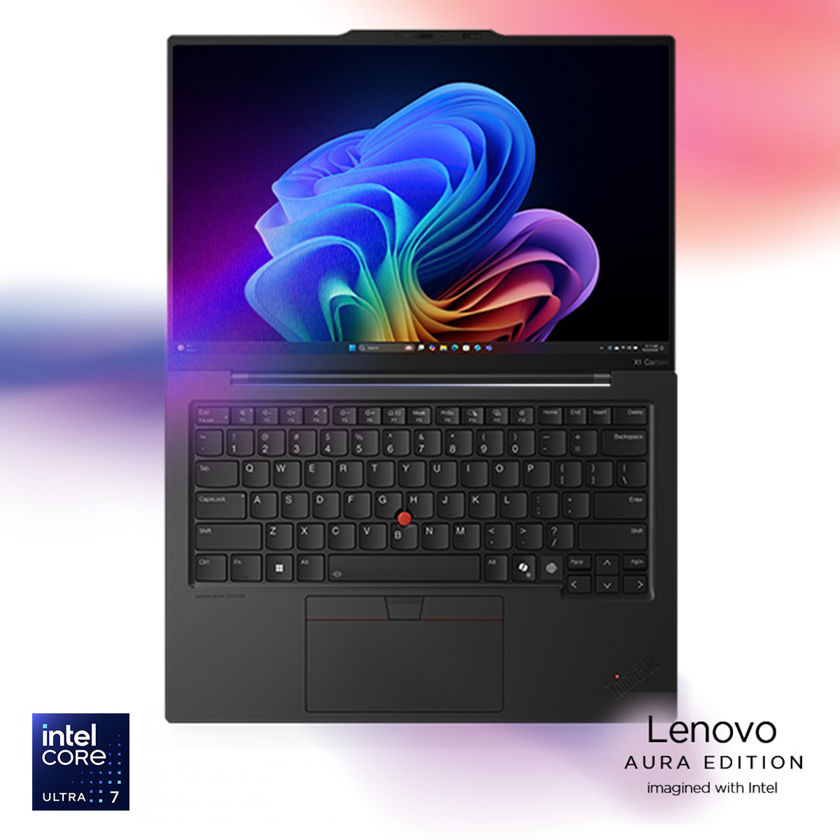 ThinkPad X1 Carbon Aura Edition rear view