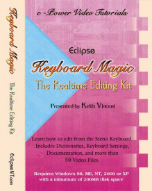 Keyboard Magic, 2nd Edition:  The Eclipse Realtime Editing Kit
