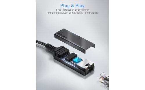 USB-C to Ethernet Adapter