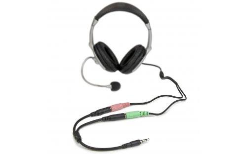 single plug headset with mic