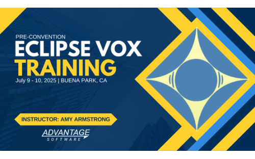 Eclipse Vox Hands-On Training in Buena Park, CA 