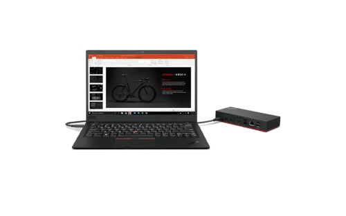 Lenovo ThinkPad Dock 135W with Laptop (not included)