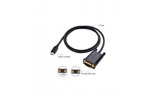 USB C to Serial Adapter - NOT VGA