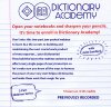 Dictionary Academy Webinar